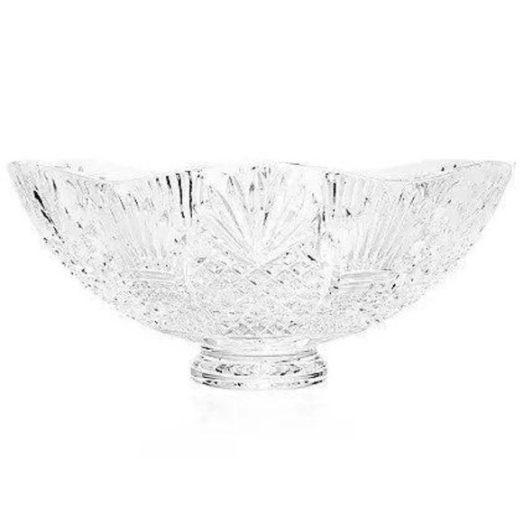 Waterford Crystal 13″ Footed Centerpiece Bowl - Picture 1 of 8